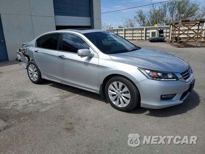 Czwarte zdjęcie samochodu z boku: 2015 HONDA ACCORD EXL VIN:1HGCR3F8XFA028314 - miniatura