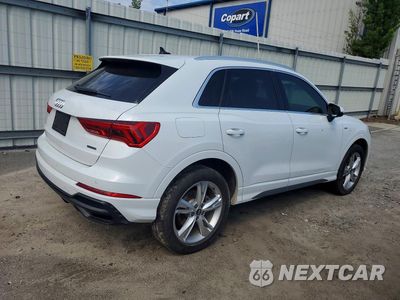 Trzecie zdjęcie samochodu z tyłu: 2022 AUDI Q3 PREMIUM PLUS S LINE 45 VIN:WA1EECF38N1034323 - miniatura