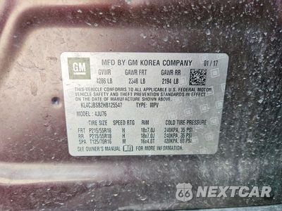 Zdjęcie 13 z 13 samochodu: 2017 BUICK ENCORE PREFERRED II VIN:KL4CJBSB2HB125547 - miniatura