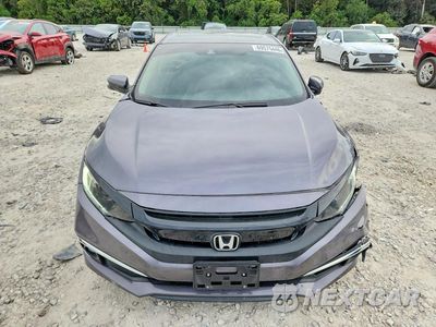 Piąte zdjęcie samochodu w środku: 2020 HONDA CIVIC EX VIN:19XFC1F32LE017077 - miniatura