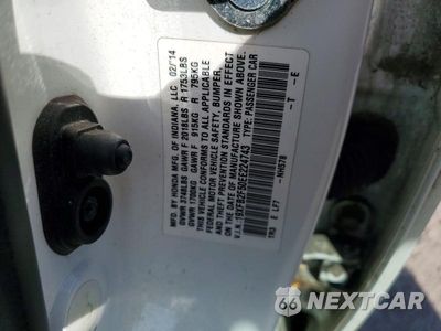 Zdjęcie 12 z 12 samochodu: 2014 HONDA CIVIC LX VIN:19XFB2F50EE224743 - miniatura
