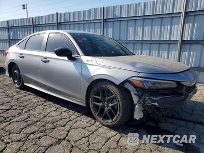 Czwarte zdjęcie samochodu z boku: 2023 HONDA CIVIC SPORT VIN:2HGFE2F58PH550970 - miniatura