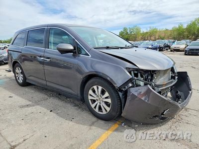 Czwarte zdjęcie samochodu z boku: 2014 HONDA ODYSSEY EXL VIN:5FNRL5H6XEB108896 - miniatura
