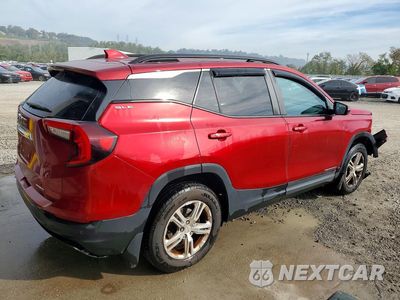 Trzecie zdjęcie samochodu z tyłu: 2022 GMC TERRAIN SLE VIN:3GKALTEV1NL121510 - miniatura