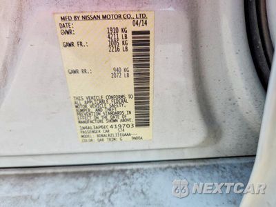 Zdjęcie 12 z 12 samochodu: 2014 NISSAN ALTIMA 2.5 S VIN:1N4AL3AP6EC419703 - miniatura