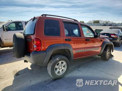 Trzecie zdjęcie samochodu z tyłu: 2002 JEEP LIBERTY SPORT VIN:1J4GK48K32W230289 - miniatura