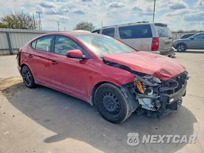 Czwarte zdjęcie samochodu z boku: 2019 HYUNDAI ELANTRA SEL VIN:5NPD84LFXKH480703 - miniatura