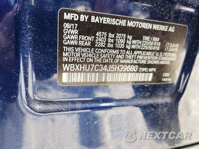 Zdjęcie 13 z 13 samochodu: 2018 BMW X1 SDRIVE28I VIN:WBXHU7C34J5H39680 - miniatura