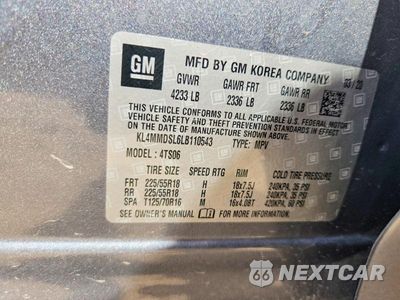 Zdjęcie 13 z 13 samochodu: 2020 BUICK ENCORE GX SELECT VIN:KL4MMDSL6LB110543 - miniatura