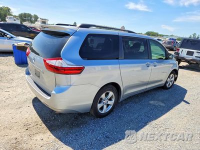 Trzecie zdjęcie samochodu z tyłu: 2016 TOYOTA SIENNA LE VIN:5TDKK3DC5GS761980 - miniatura