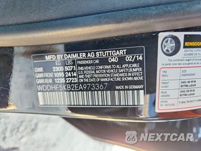 Zdjęcie 12 z 12 samochodu: 2014 MERCEDES-BENZ E 350 VIN:WDDHF5KB2EA973367 - miniatura