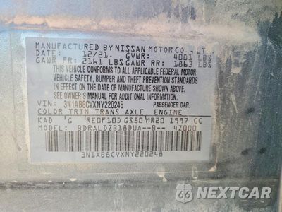 Zdjęcie 12 z 12 samochodu: 2022 NISSAN SENTRA SV VIN:3N1AB8CVXNY220248 - miniatura
