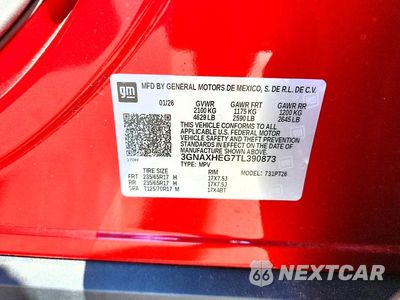 Zdjęcie 13 z 13 samochodu: 2026 CHEVROLET EQUINOX LT VIN:3GNAXHEG7TL390873 - miniatura