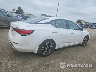 Trzecie zdjęcie samochodu z tyłu: 2021 NISSAN SENTRA SV VIN:3N1AB8CV8MY251433 - miniatura
