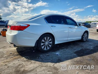 Trzecie zdjęcie samochodu z tyłu: 2015 HONDA ACCORD EXL VIN:1HGCR3F85FA015311 - miniatura