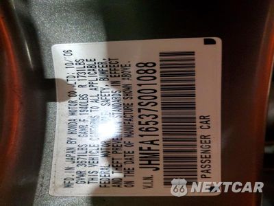 Zdjęcie 12 z 12 samochodu: 2007 HONDA CIVIC LX VIN:JHMFA16537S001088 - miniatura