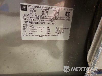 Zdjęcie 13 z 13 samochodu: 2011 CADILLAC SRX PREMIUM COLLECTION VIN:3GYFNCEY6BS674476 - miniatura