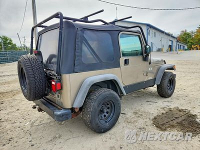 Trzecie zdjęcie samochodu z tyłu: 2003 JEEP WRANGLER COMMANDO VIN:1J4FA39S83P307533 - miniatura