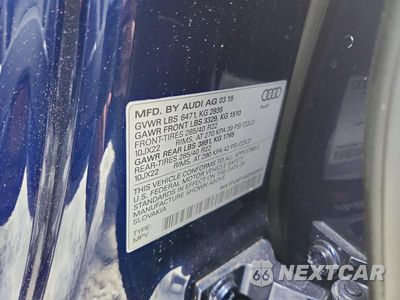 Zdjęcie 13 z 13 samochodu: 2019 AUDI Q8 PRESTIGE S-LINE VIN:WA1FVAF14KD032053 - miniatura