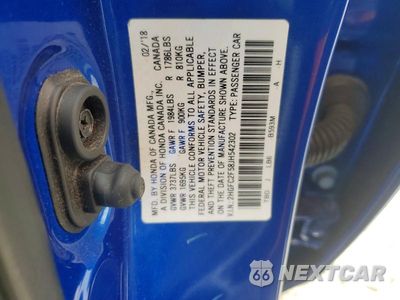 Zdjęcie 13 z 13 samochodu: 2018 HONDA CIVIC LX VIN:2HGFC2F58JH542302 - miniatura