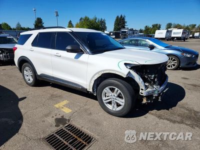 Czwarte zdjęcie samochodu z boku: 2023 FORD EXPLORER XLT VIN:1FMSK8DH1PGA18196 - miniatura
