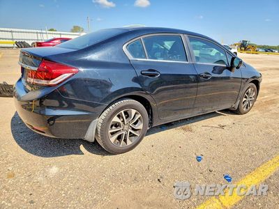 Trzecie zdjęcie samochodu z tyłu: 2015 HONDA CIVIC EX VIN:19XFB2F8XFE086625 - miniatura