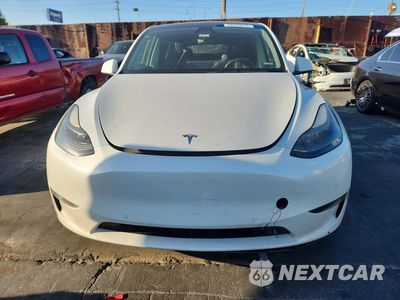 Piąte zdjęcie samochodu w środku: 2021 TESLA MODEL Y VIN:5YJYGDEF0MF124487 - miniatura