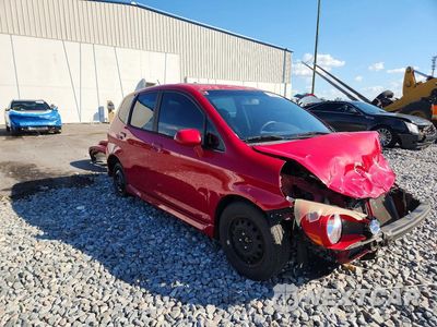 Czwarte zdjęcie samochodu z boku: 2007 HONDA FIT S VIN:JHMGD37617S031303 - miniatura