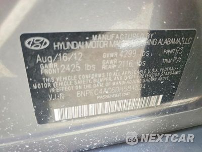 Zdjęcie 12 z 12 samochodu: 2013 HYUNDAI SONATA LIMITED VIN:5NPEC4AC6DH584524 - miniatura