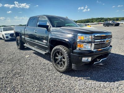 Czwarte zdjęcie samochodu z boku: 2014 CHEVROLET SILVERADO K1500 HIGH COUNTRY VIN:3GCUKTEC5EG353515 - miniatura
