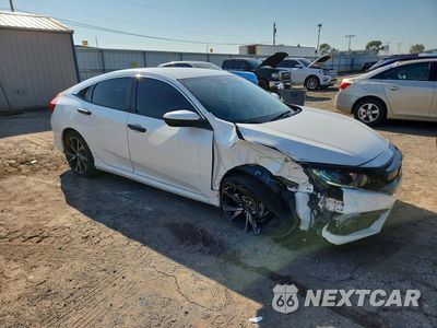 Czwarte zdjęcie samochodu z boku: 2021 HONDA CIVIC SPORT VIN:2HGFC2F86MH522175 - miniatura