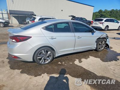 Trzecie zdjęcie samochodu z tyłu: 2019 HYUNDAI ELANTRA SE VIN:5NPD74LF7KH427184 - miniatura