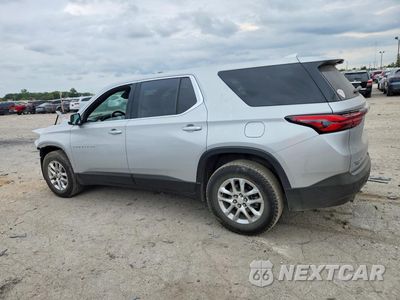 Drugie zdjęcie samochodu z przodu: 2022 CHEVROLET TRAVERSE LS VIN:1GNERLKW2NJ107770 - miniatura