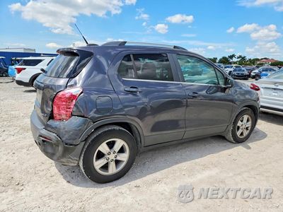 Trzecie zdjęcie samochodu z tyłu: 2016 CHEVROLET TRAX 1LT VIN:3GNCJLSB4GL227755 - miniatura