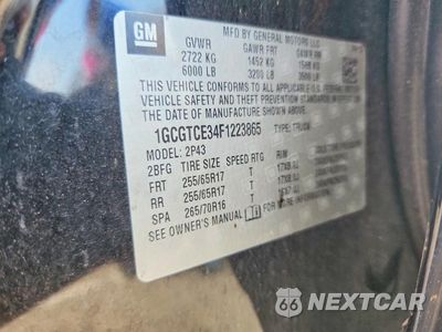 Zdjęcie 12 z 12 samochodu: 2015 CHEVROLET COLORADO Z71 VIN:1GCGTCE34F1223865 - miniatura