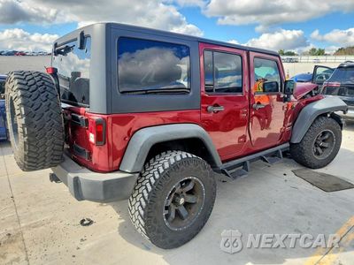 Trzecie zdjęcie samochodu z tyłu: 2013 JEEP WRANGLER UNLIMITED SPORT VIN:1C4HJWDG1DL604963 - miniatura