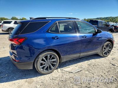 Trzecie zdjęcie samochodu z tyłu: 2023 CHEVROLET EQUINOX RS VIN:3GNAXMEG6PL195152 - miniatura