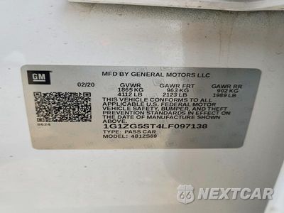 Zdjęcie 13 z 13 samochodu: 2020 CHEVROLET MALIBU RS VIN:1G1ZG5ST4LF097138 - miniatura