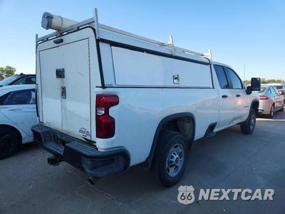 Trzecie zdjęcie samochodu z tyłu: 2021 CHEVROLET SILVERADO C2500 HEAVY DUTY VIN:1GC5WLE75MF245956 - miniatura