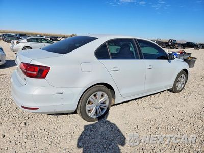 Trzecie zdjęcie samochodu z tyłu: 2017 VOLKSWAGEN JETTA S VIN:3VW2B7AJ9HM405153 - miniatura