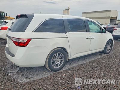 Trzecie zdjęcie samochodu z tyłu: 2013 HONDA ODYSSEY EXL VIN:5FNRL5H69DB085125 - miniatura