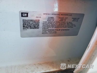Zdjęcie 12 z 12 samochodu: 2018 CHEVROLET MALIBU LS VIN:1G1ZB5ST6JF250954 - miniatura
