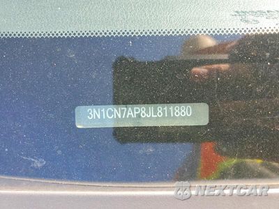 Zdjęcie 12 z 12 samochodu: 2018 NISSAN VERSA SV VIN:3N1CN7AP8JL811880 - miniatura