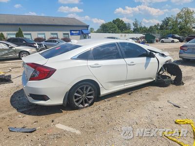 Trzecie zdjęcie samochodu z tyłu: 2019 HONDA CIVIC EX VIN:19XFC1F34KE002319 - miniatura