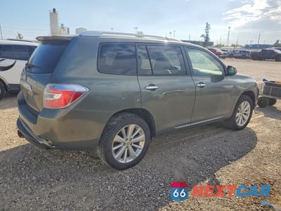 Trzecie zdjęcie samochodu z tyłu: 2008 TOYOTA HIGHLANDER HYBRID LIMITED VIN:JTEEW44A882011175 - miniatura