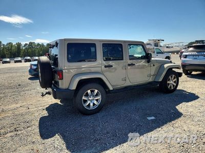 Trzecie zdjęcie samochodu z tyłu: 2017 JEEP WRANGLER UNLIMITED SAHARA VIN:1C4HJWEG5HL605716 - miniatura