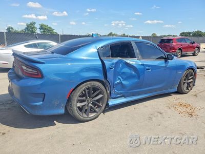 Trzecie zdjęcie samochodu z tyłu: 2021 DODGE CHARGER R/T VIN:2C3CDXCT9MH660561 - miniatura