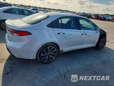 Trzecie zdjęcie samochodu z tyłu: 2020 TOYOTA COROLLA SE VIN:5YFS4RCE3LP027292 - miniatura