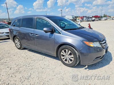 Czwarte zdjęcie samochodu z boku: 2016 HONDA ODYSSEY SE VIN:5FNRL5H38GB129044 - miniatura