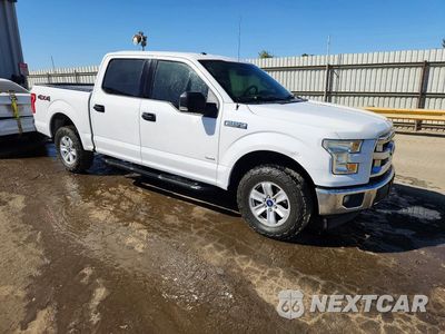 Czwarte zdjęcie samochodu z boku: 2017 FORD F150 SUPERCREW VIN:1FTEW1EP9HFA28016 - miniatura